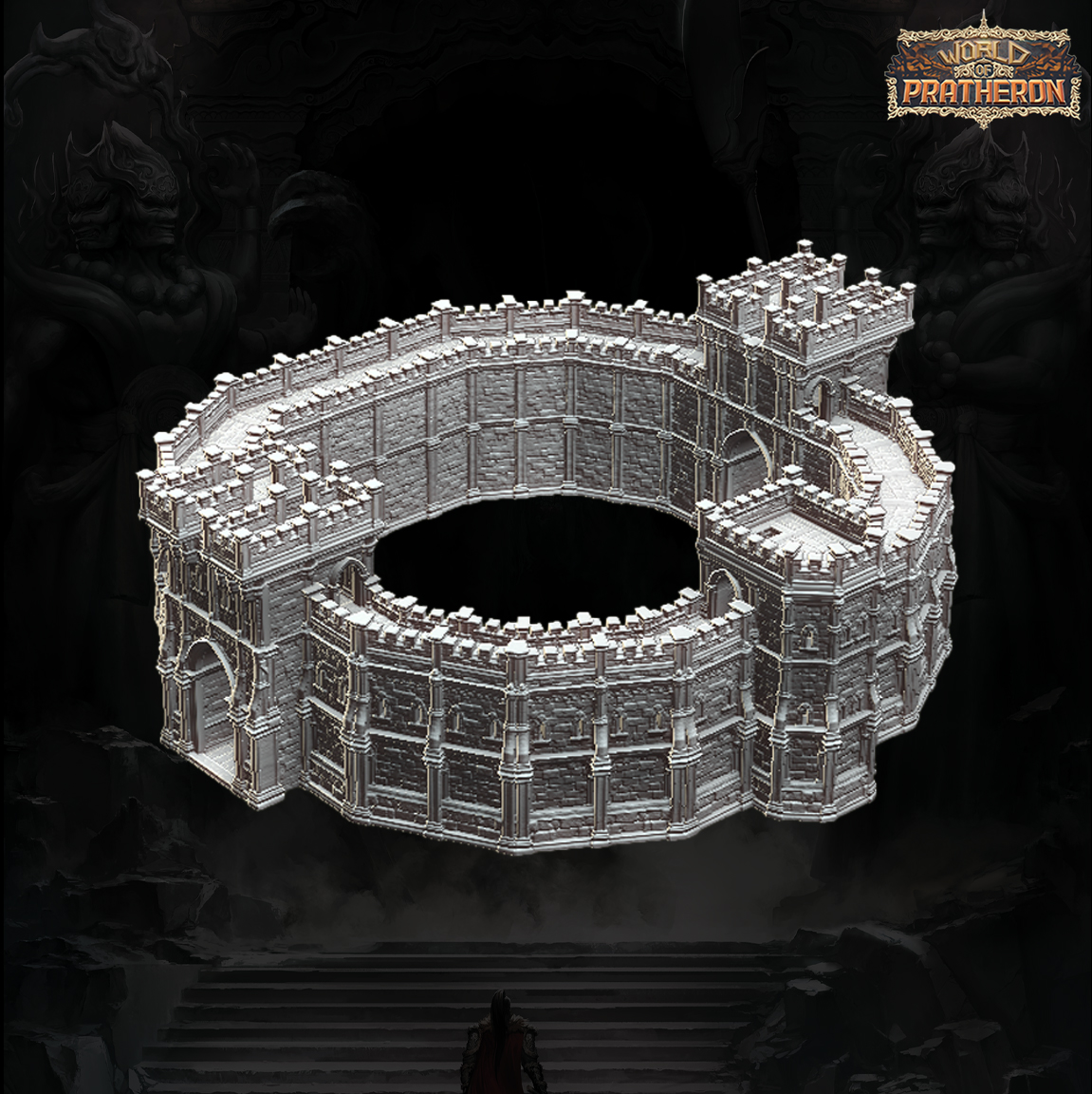 Battle of Eldrino's Deep - Gates and walls(Modular)